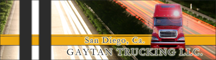 Gaytan Trucking Banner
